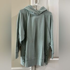 Womens Aerie snap side hoodie